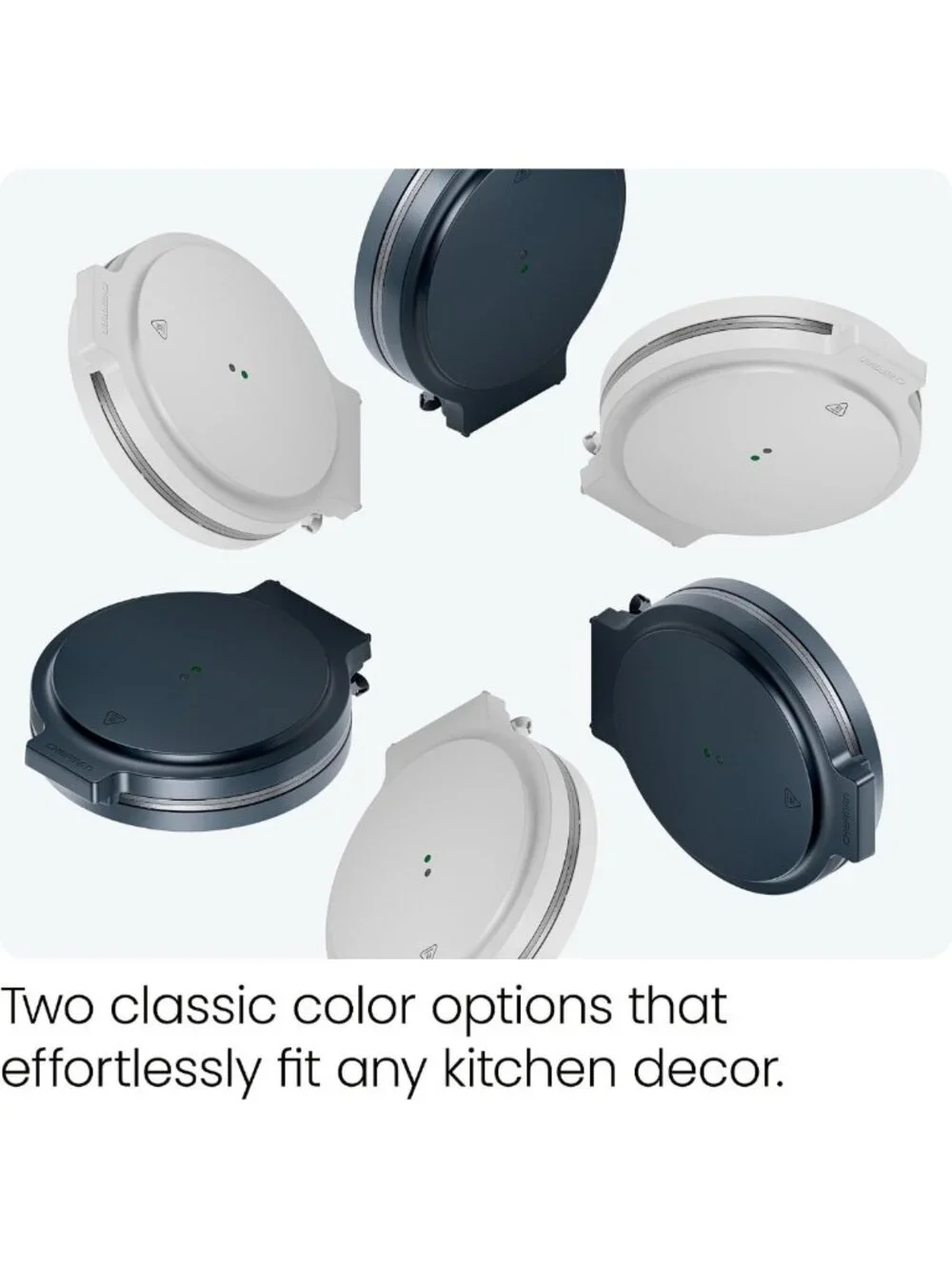 Versatile Electric Pizza Maker & Countertop Oven – 12” Nonstick Plates